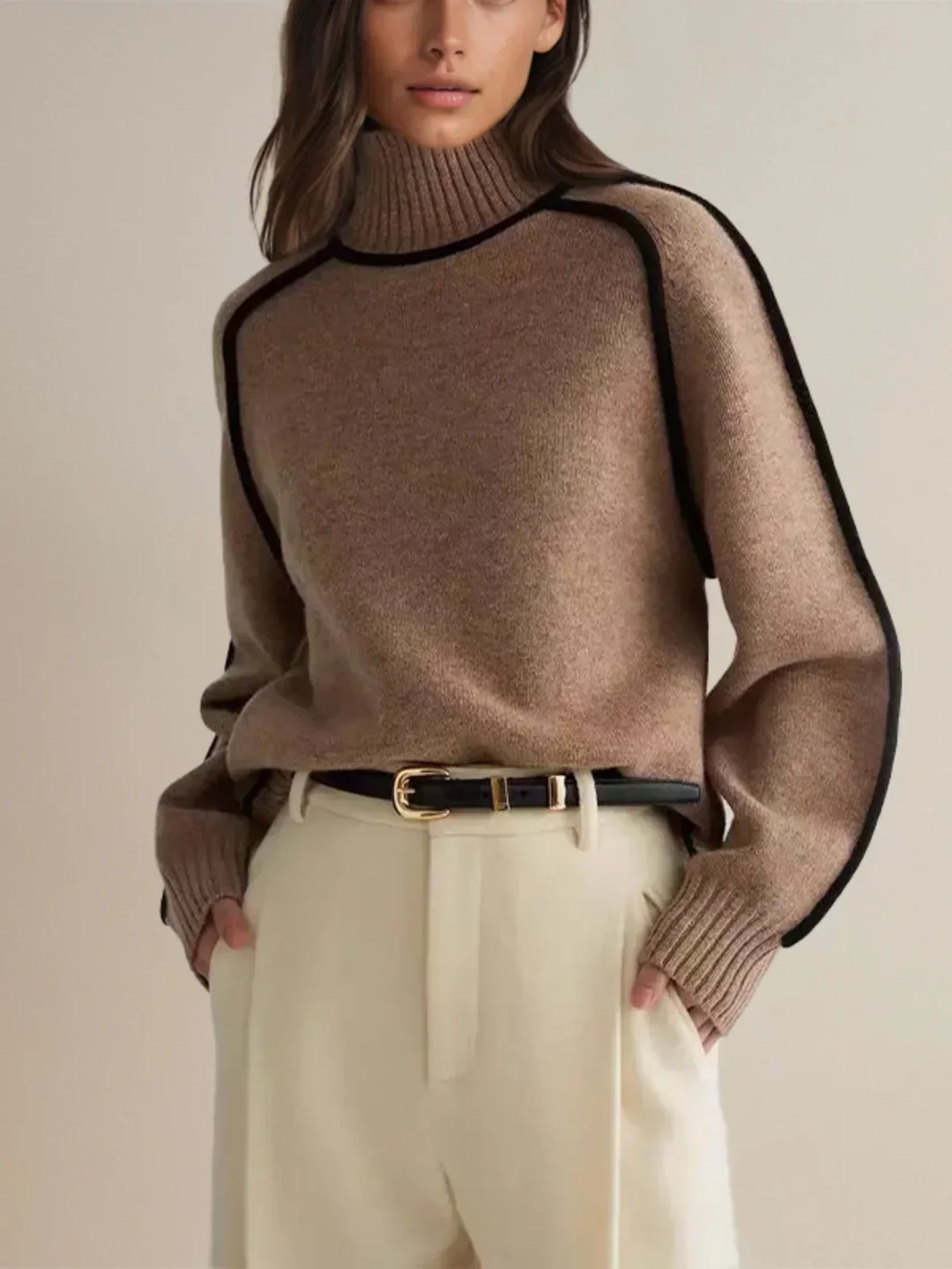 Donna | Elegant Turtleneck sweater
